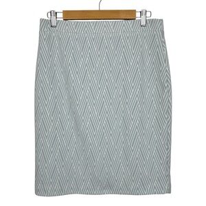 BANANA REPUBLIC NWT Chevron Pencil Skirt, Size 6